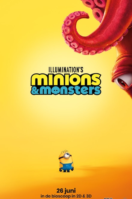 Filmposter van Minions & Monsters
