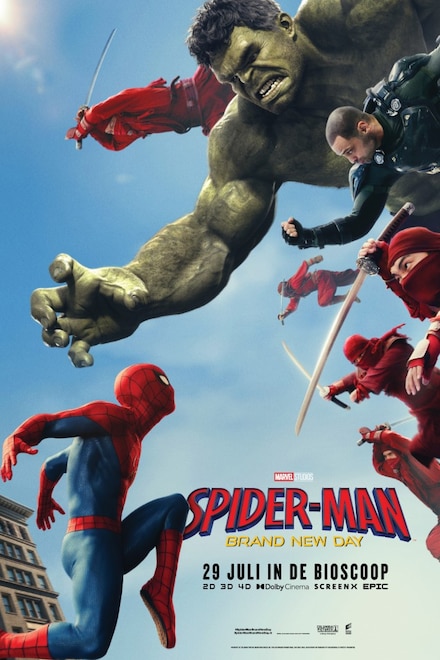 Filmposter van Spider-Man: Brand New Day